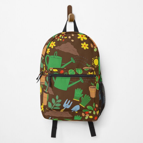 Item preview, gardening garden lover plants nature green flowers cute botanical pattern designed and sold by DesignYourWaystore.