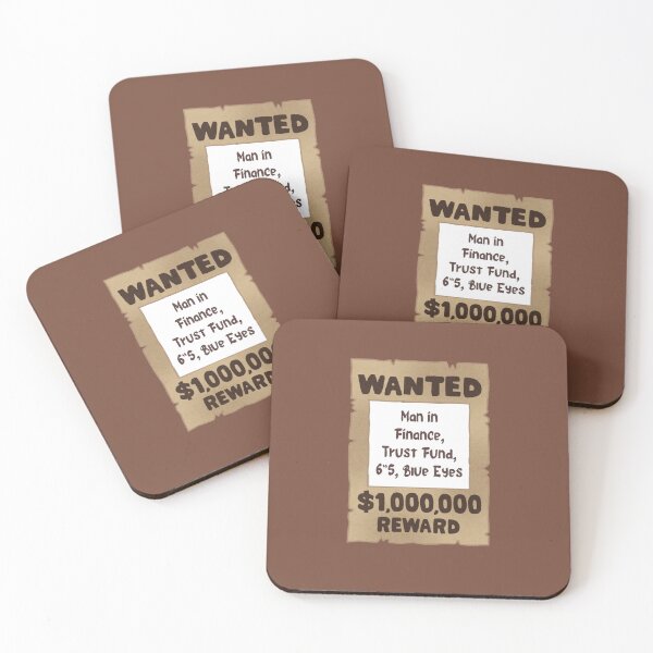 Item preview, Wanted Finance Trust Fund Blue Eyes designed and sold by Pixel-Pub-PH.