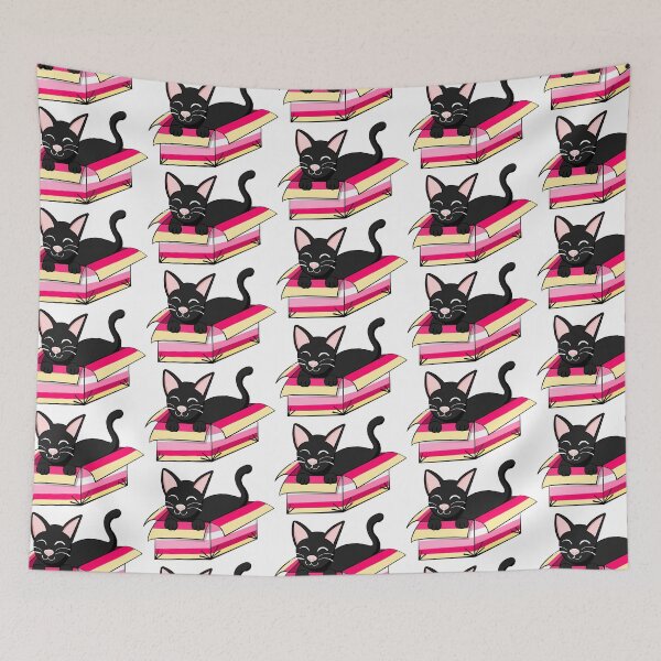 Item preview, Kitty Content in Their Identity designed and sold by HarveyHandcraftsandDesigns.