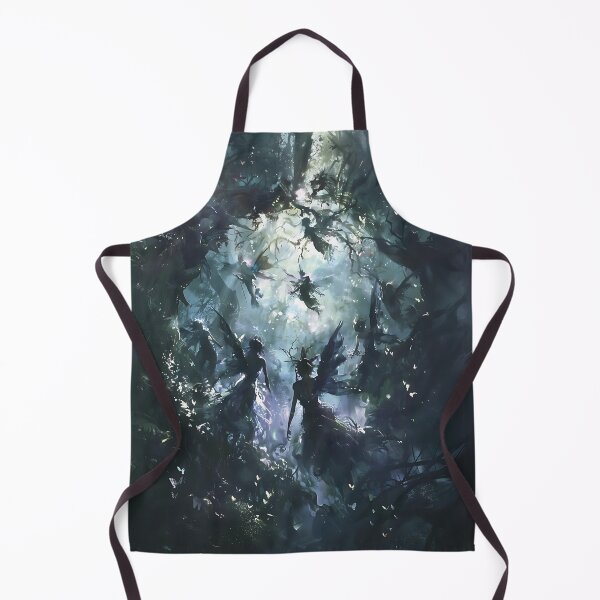 Item preview, Enchanted Dark Fairy Gathering Art designed and sold by Obsidian Ink by Wilshire.