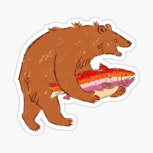 Les Bear Sticker