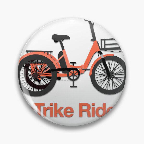 Item preview, eTrike Rider in Orange designed and sold by Wayne Young Arts.
