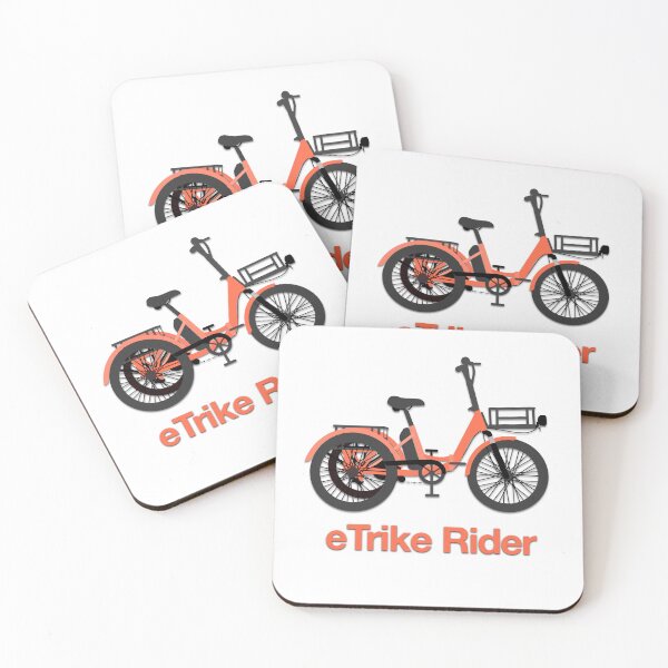 Item preview, eTrike Rider in Orange designed and sold by Wayne Young Arts.