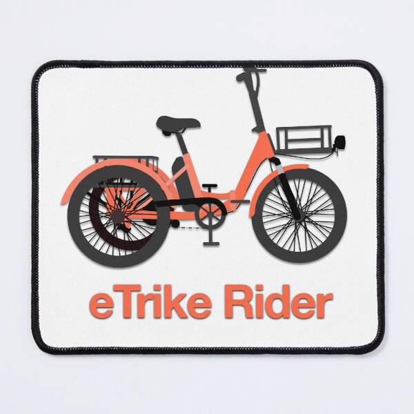 Item preview, eTrike Rider in Orange designed and sold by Wayne Young Arts.