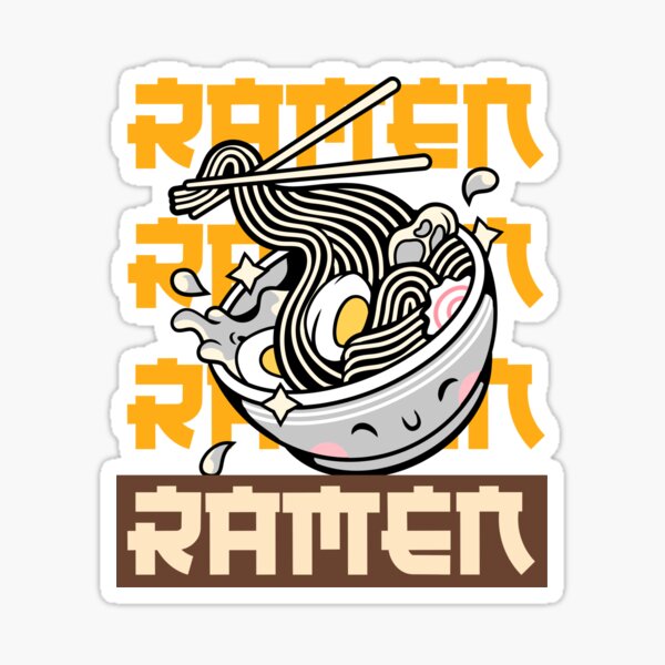 Item preview, Ramen Ramen Ramen Flying Bowl designed and sold by ritzcollections.