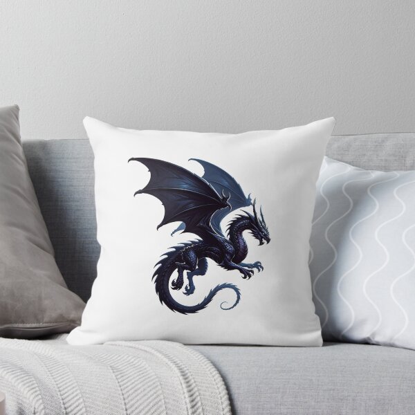 Item preview, flying blue dragon, magical creature approaching designed and sold by Matzi-MV.