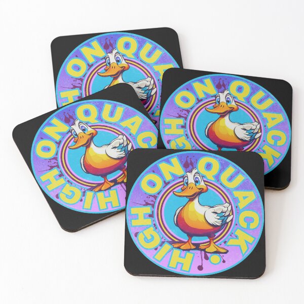 Item preview, High On Quack Logo designed and sold by pUNKnown.