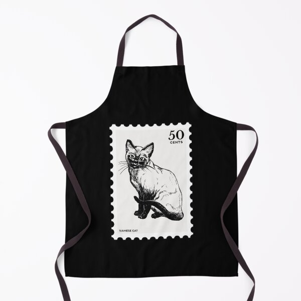 Item preview, Siamese cat Stamp designed and sold by RabbitK.
