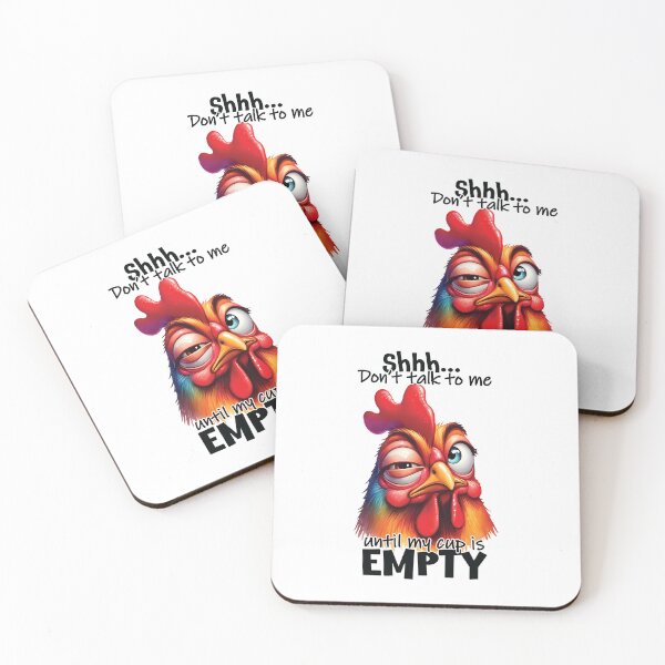 Item preview, Funny sarcastic Shh...Don´t Talk To Me Until My Cup is Empty designed and sold by Merchrise.
