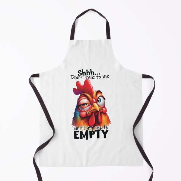 Item preview, Funny sarcastic Shh...Don´t Talk To Me Until My Cup is Empty designed and sold by Merchrise.