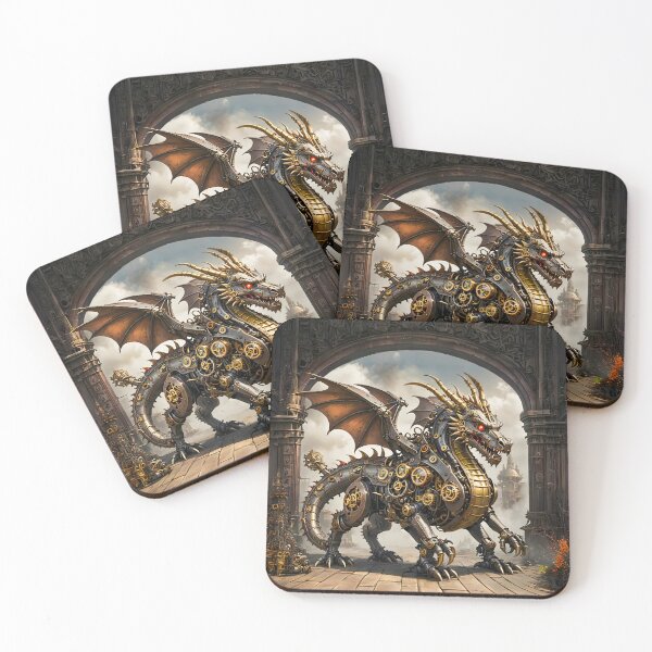 Item preview, The Mechanical Dragon designed and sold by PictureNZ.