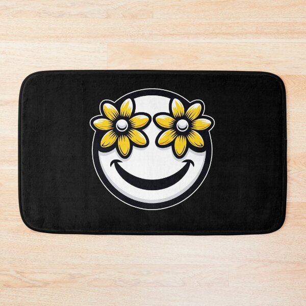 Item preview, Funny Smiling Flowers Cool Happy Face Smile designed and sold by Dressed For  Duty.