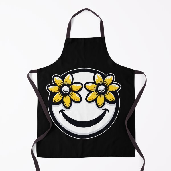 Item preview, Funny Smiling Flowers Cool Happy Face Smile designed and sold by Dressed For  Duty.