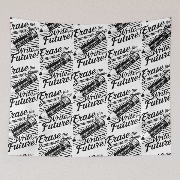 Item preview, Erase the Summer Slump, Write Your Future with Bold Black Words designed and sold by SplashTastic.