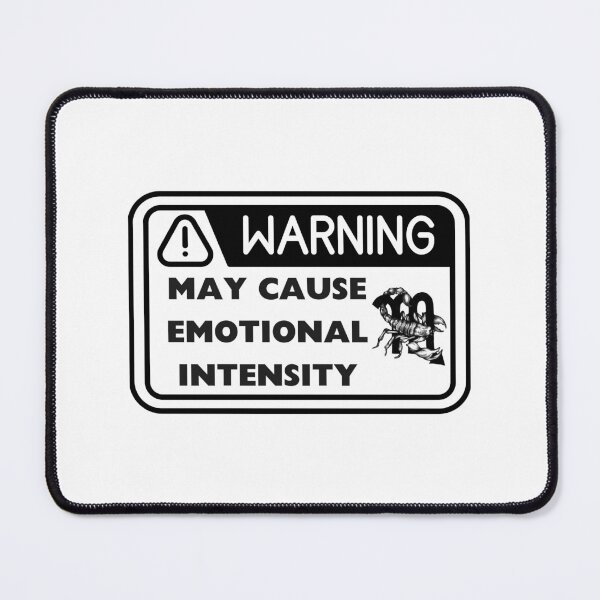 Item preview, SCORPIO- ZODIAC SIGN, WARNING: May Cause Emotional Intensity designed and sold by VVisionary11.