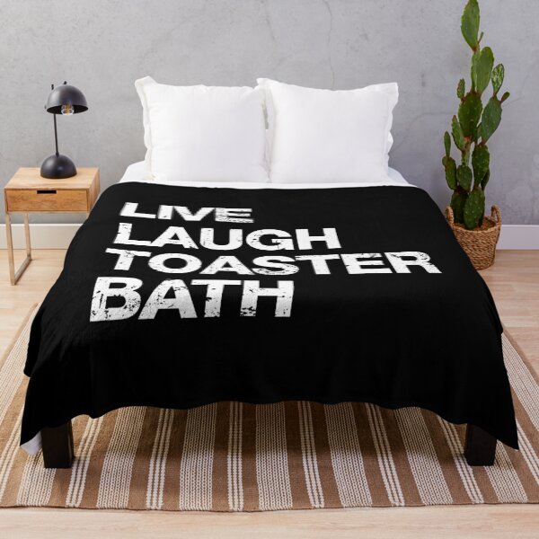 Item preview, Live Laugh Toaster Bath designed and sold by viunziameriza.