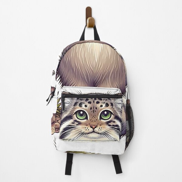 Item preview, Whimsical Pallas's Cat in Rocky Habitat designed and sold by TeeSocio.