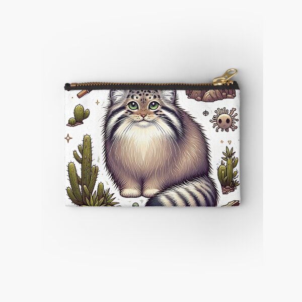 Item preview, Whimsical Pallas's Cat in Rocky Habitat designed and sold by TeeSocio.