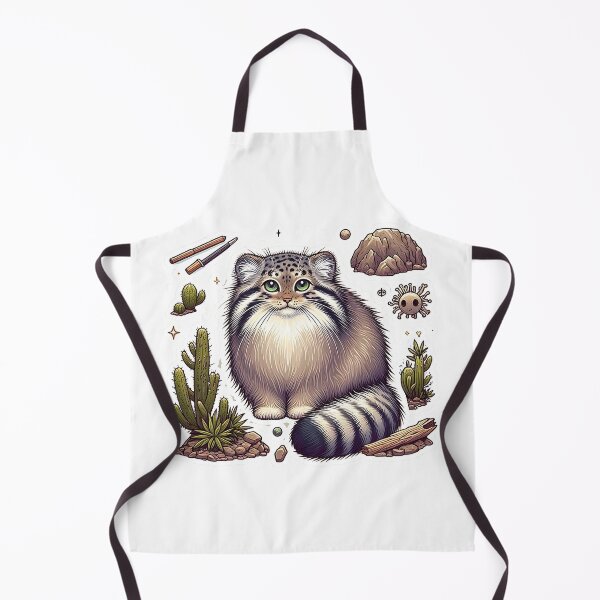 Item preview, Whimsical Pallas's Cat in Rocky Habitat designed and sold by TeeSocio.