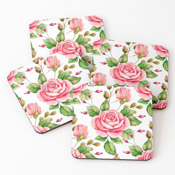 Item preview, Pink Roses | Floral Pattern designed and sold by Chic-Fun.