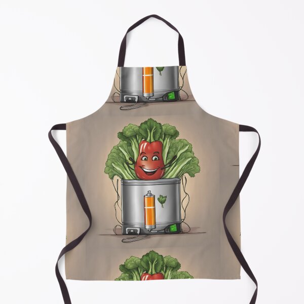 Item preview, Happy Veggies charging battery with positivity! designed and sold by Chelevisuals.