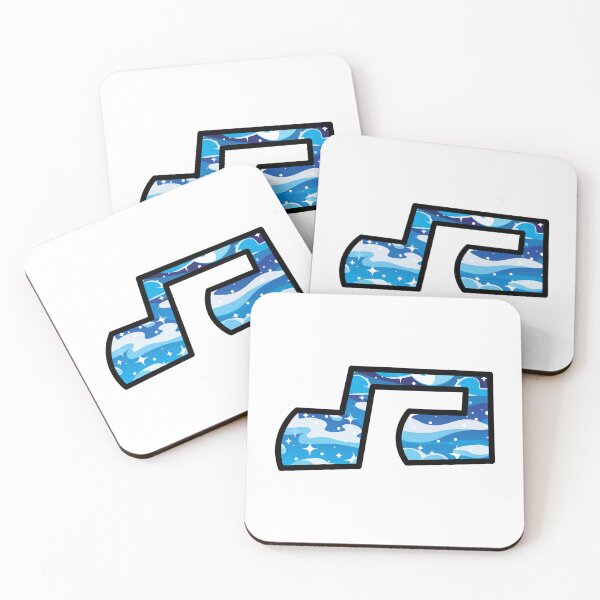 Item preview, Starry Night Sky Music Note (Black Border) designed and sold by Carsondood.