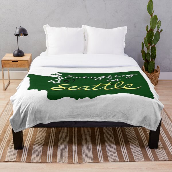 Item preview, Everything is Seattle designed and sold by JillPillDesign.