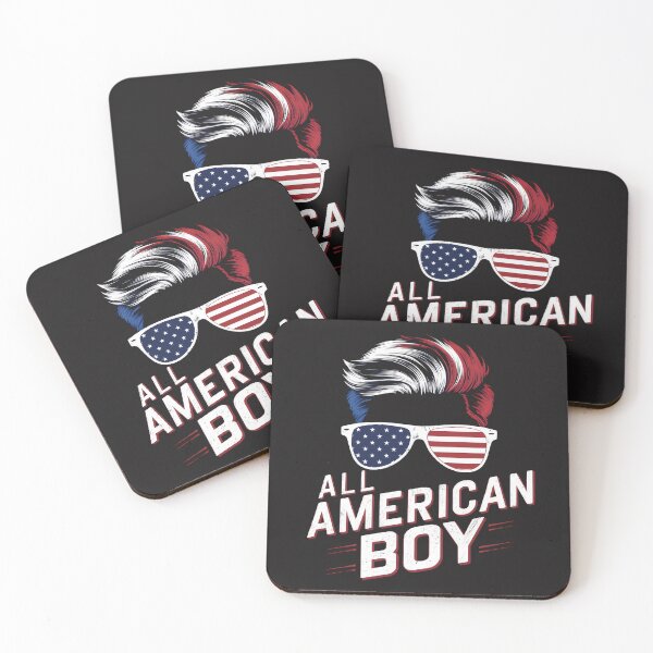 Item preview, American Flag All American Boy 4th of July designed and sold by RocknCat.