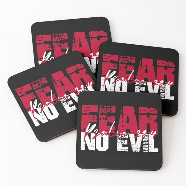 Item preview, Distressed Psalm 23:4 Fear No Evil Christian Design designed and sold by Infinite Inspirations.