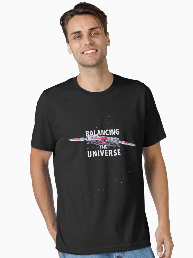 Thumbnail 2 of 7, Essential T-Shirt, Balancing the Universe designed and sold by ChristosEllinas.
