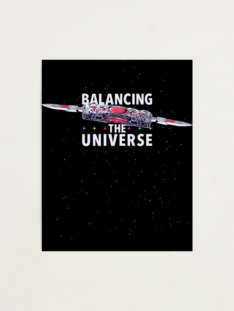 Alternate view of Balancing the Universe Photographic Print