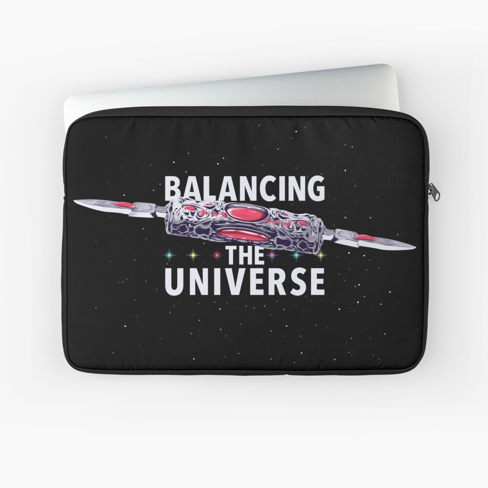 Balancing the Universe Laptop Sleeve