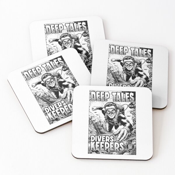 Item preview, Funny Diver Deep Tales Treasure Dive Scuba Diving Comic designed and sold by GrandeDuc.
