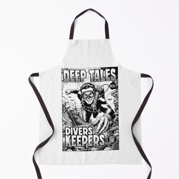 Item preview, Funny Diver Deep Tales Treasure Dive Scuba Diving Comic designed and sold by GrandeDuc.