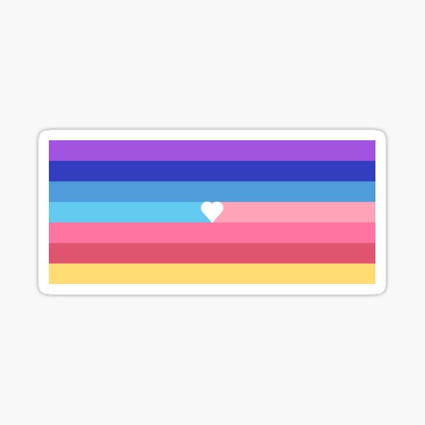 Pride Flag - Gender Stubborn Sticker