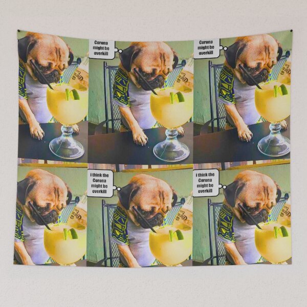 Item preview, Drinking Dog Funny designed and sold by Magicalportrait.