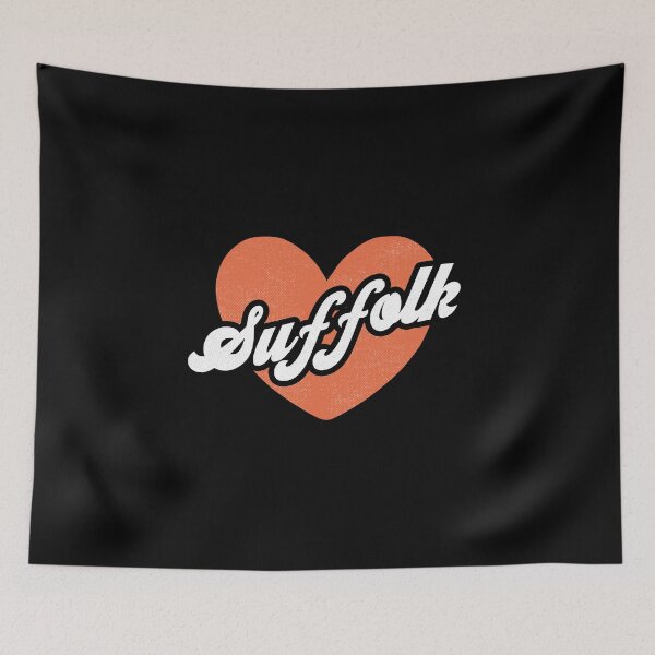 Item preview, Suffolk Heart Retro designed and sold by orlumbuspirate.