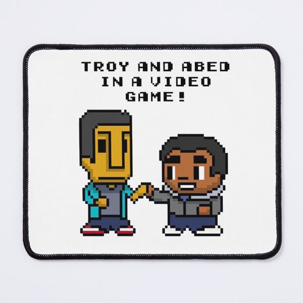 Item preview, troy and abed in a video game! designed and sold by angelinafeng.