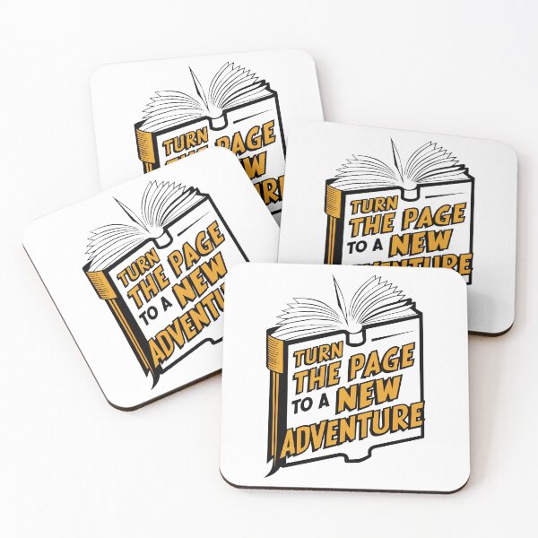 Item preview, Turn the Page, Unleash New Adventures: Embrace the Thrill of Reading designed and sold by SplashTastic.