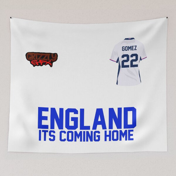 Item preview, Joe Gomez: Steadfast Defender Leading England designed and sold by GrizzlyCollective.