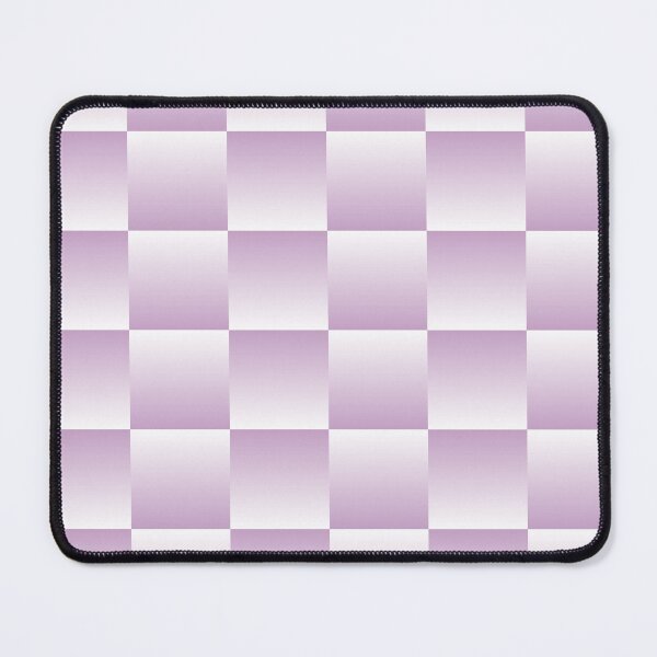 Item preview, Lilac and White Gradient Checkered Pattern designed and sold by starrylite.