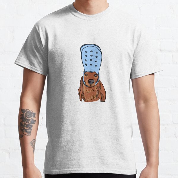 Sexy Sausage Dog With Croc Classic T-Shirt