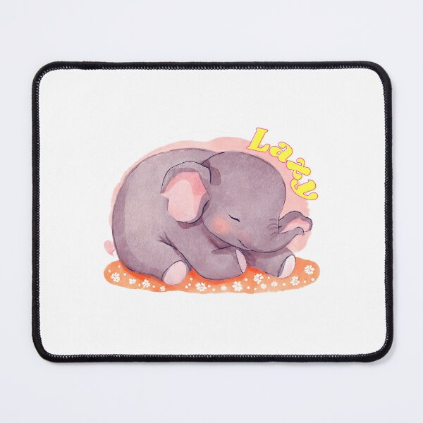 Item preview, “Lazy Elephant Haven T-Shirt – Cute and Comfy for Animal Lovers” designed and sold by LazyPetsHaven.
