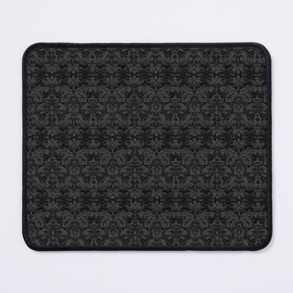 Item preview, Very Vintage Grunge Damask in Black designed and sold by SamJanner.