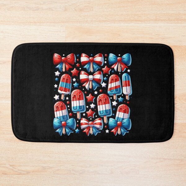Item preview, 4th of July Cute Popsicle Bows Patriotic American designed and sold by Dressed For  Duty.