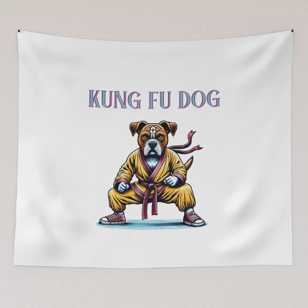 Item preview, Kung Fu Dog: Unmasking the Canine Warrior Within designed and sold by 0penvimark.