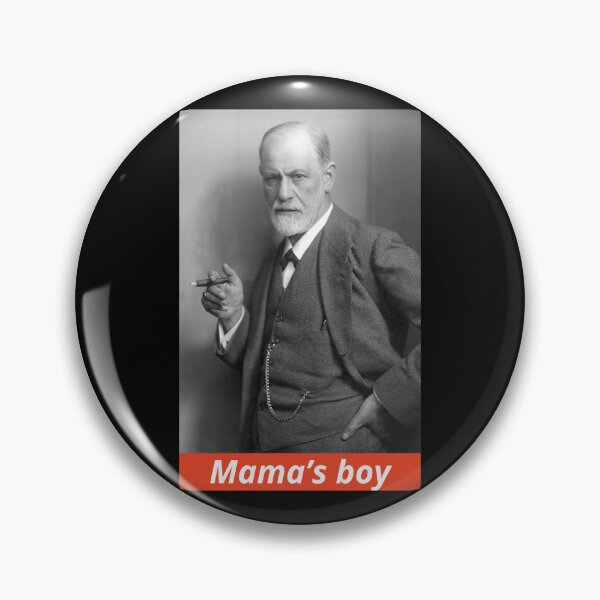 Item preview, Sigmund Freud Mama's Boy designed and sold by Cleanthes.