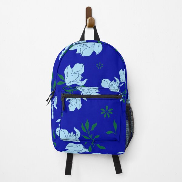 Item preview, China blue floral with dark blue background designed and sold by SueKnox.