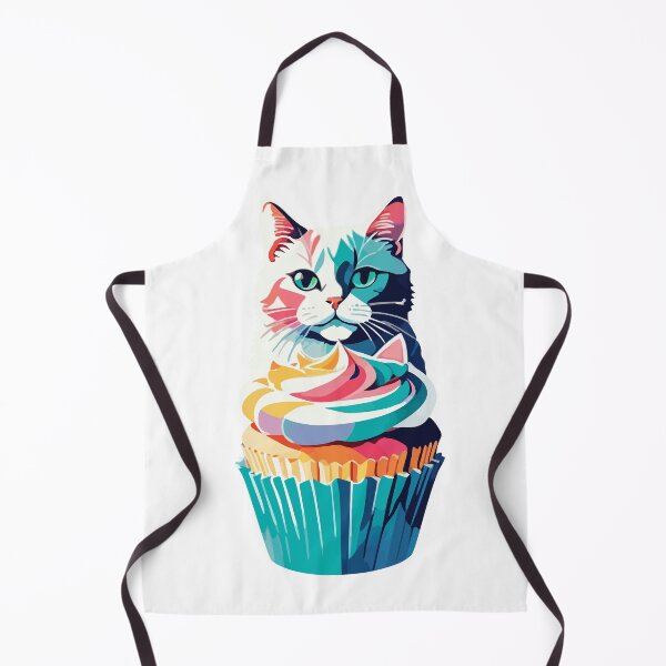Item preview, Cupcake with Adorable Cat designed and sold by CrazySweets.