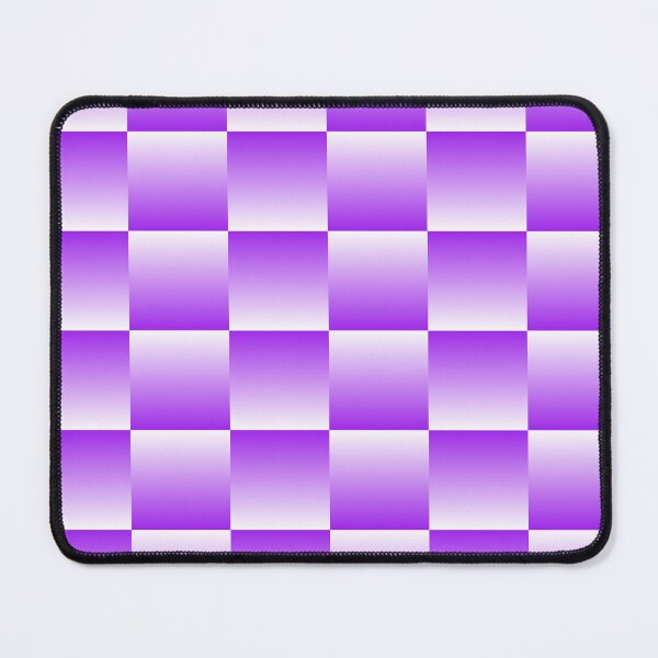 Item preview, Purple and White Gradient Checkered Pattern designed and sold by starrylite.